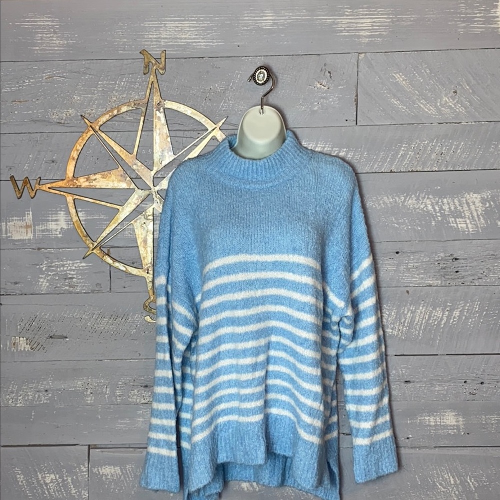 NWOT Lou & Grey striped sweater
